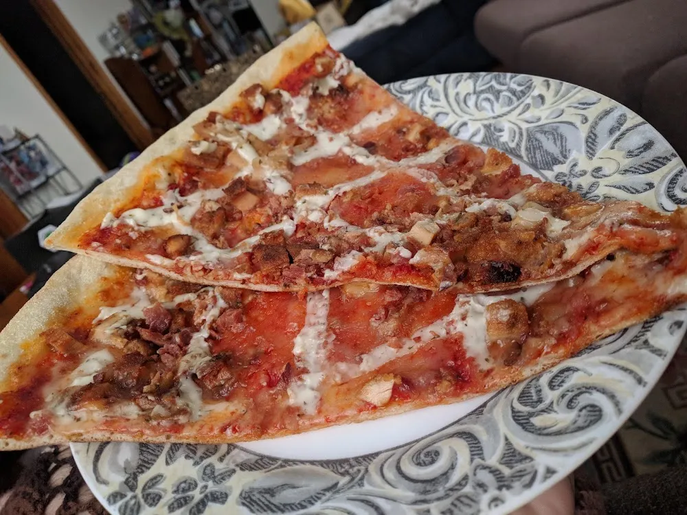 Chicken Bacon Ranch Pizza by the Slice